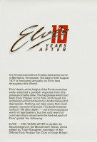 Preview: Elvis Ten Years After by Anne E Nixon (Hardback) Preview: Elvis Ten Years After by Anne E Nixon (Hardback)