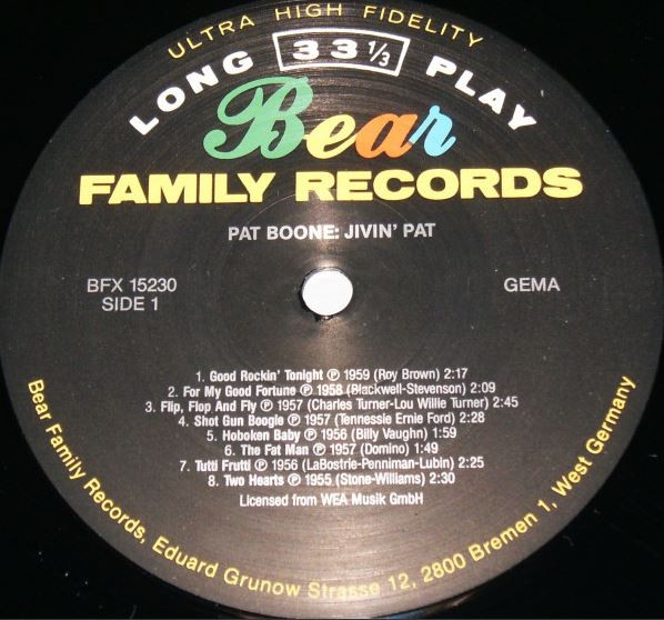 Jivin' Pat (LP)