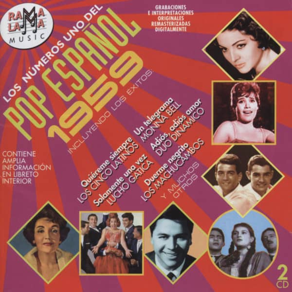 Los Números Uno Del Pop Espanol - 1959 (2-CD)