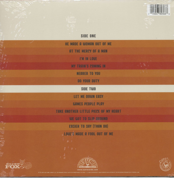 Let Me Down Easy - Bettye In Memphis (LP, 180g Vinyl)
