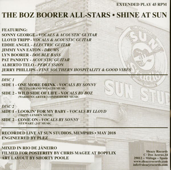 Shine At Sun (2x7inch, 45rpm, PS)