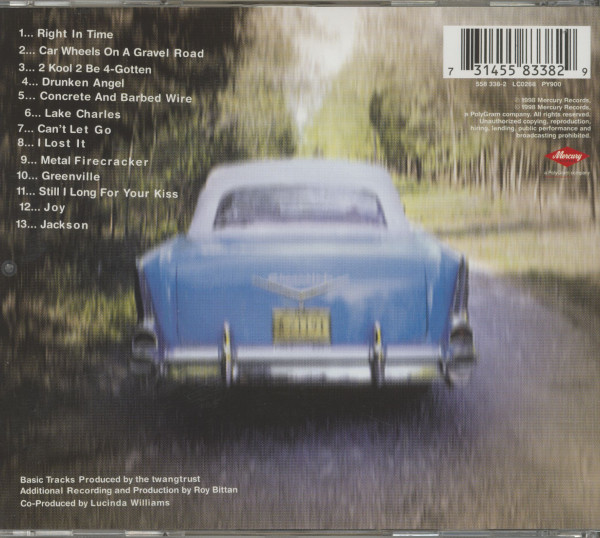 Car Wheels On A Gravel Road (CD)