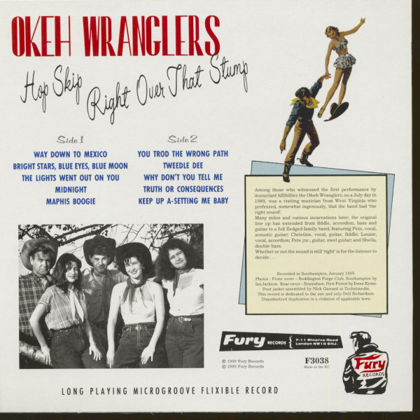 Hop Skip Right Over That Stump (LP, 10inch)