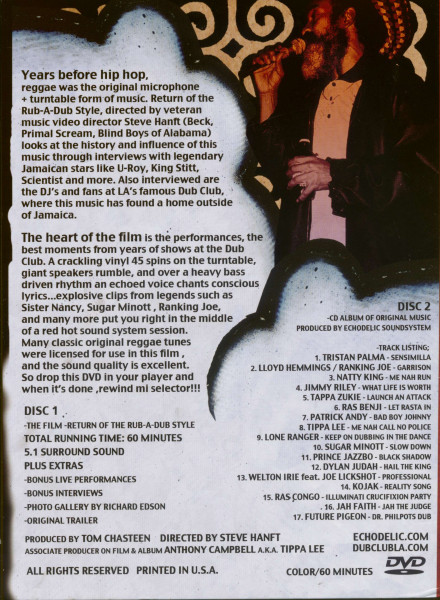 Return Of The Rub-A-Dub Style (CD & DVD)