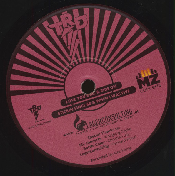 Love You Girl (7inch, EP, PS, SC)
