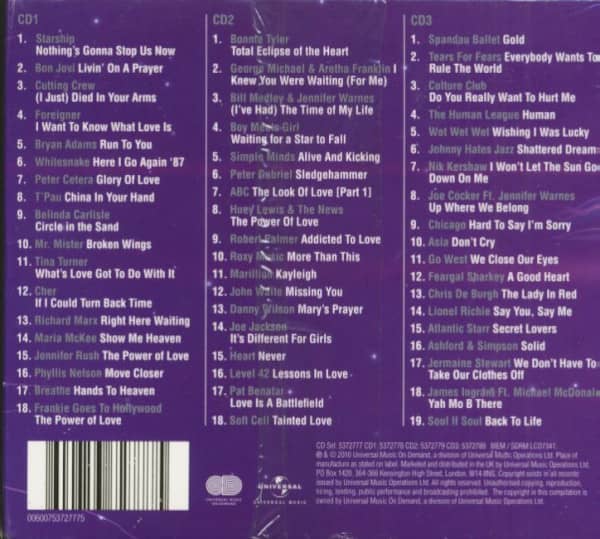 The Power Of The 80s (3-CD)