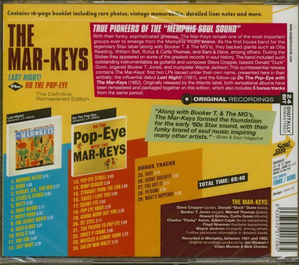 Last Night - Do The Pop-Eye (CD)