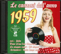 Preview: Le canzoni dell’anno 1959 (2-CD) Preview: Le canzoni dell’anno 1959 (2-CD)