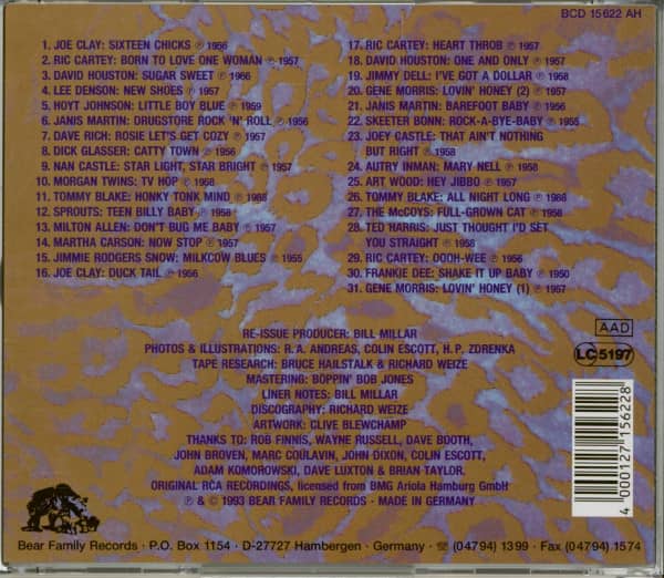 Vol.1 - Rockabilly From The Vaults Of RCA Records (CD)