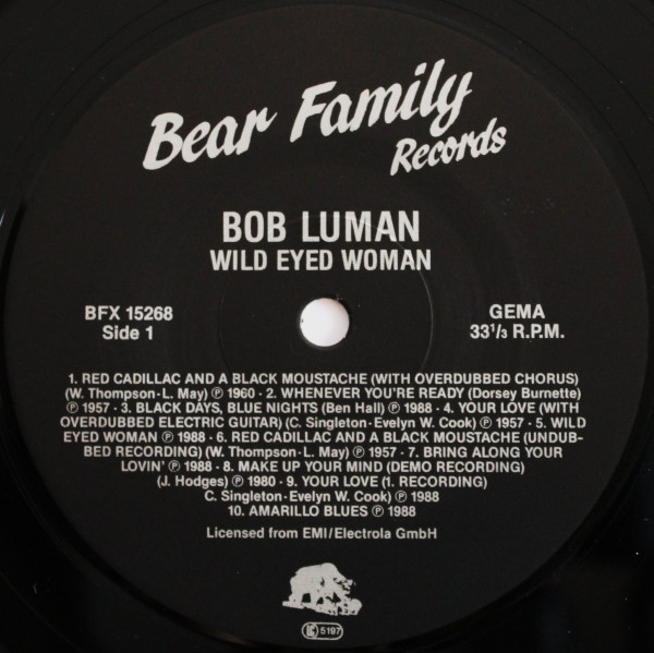 Wild Eyed Woman (LP)