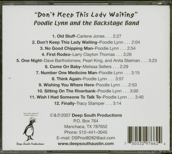 Don't Keep This Lady Waiting (CD)