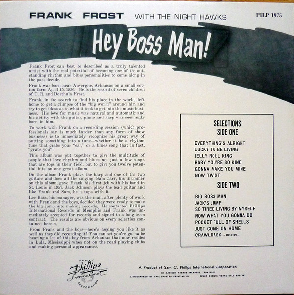 Hey Boss Man! (LP, 180g Vinyl)