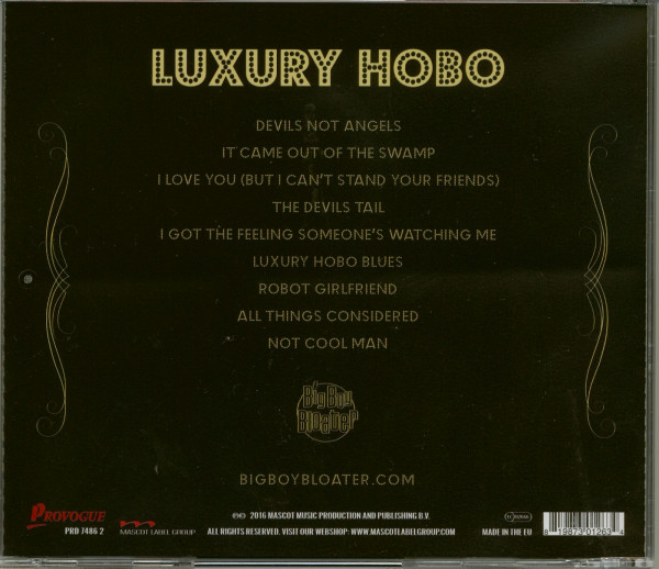 Luxury Hobo (CD Album)
