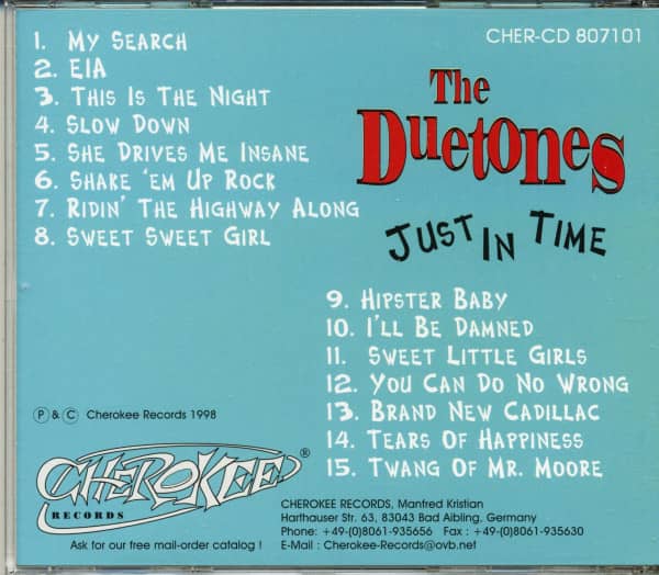 Just In Time (CD)