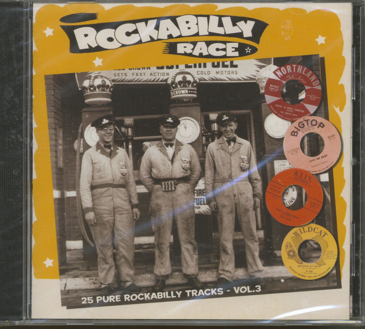 Rockabilly Ric Rac Various CD: Rockabilly Race, Vol.3 (CD) - Bear Family Records