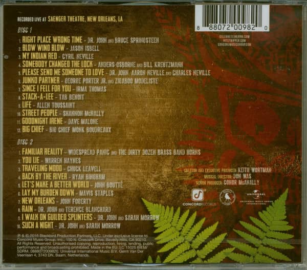The Musical Mojo Of Dr. John: Celebrating Mac And His Music (2-CD)