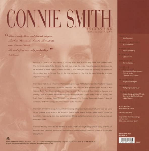 Born To Sing (4-CD Deluxe Box Set)