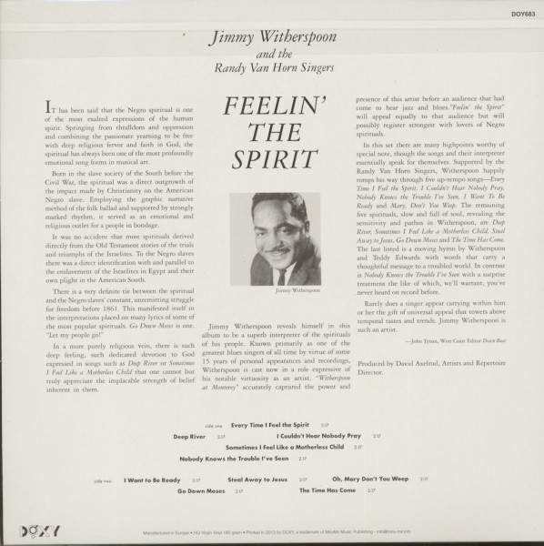 Feelin' The Spirit (LP, 180g Vinyl)