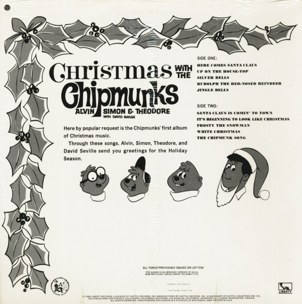 Christmas With The Chipmunks (LP)