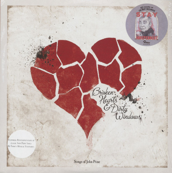 Broken Hearts & Dirty Windows - Songs Of John Prine (LP) Broken Hearts & Dirty Windows - Songs Of John Prine (LP)