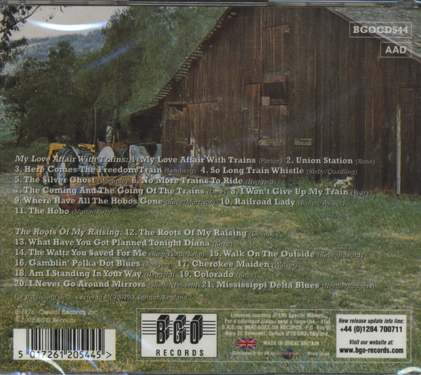 My Love Affair With Trains - The Roots Of My Raising (CD)