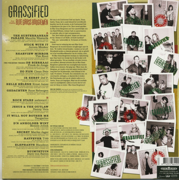 Blue Grass Boogiemen – Grassified (LP + CD)