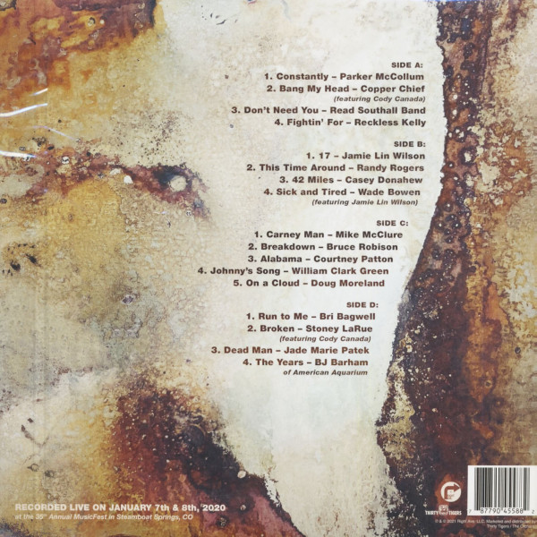 The Years - A Musicfest Tribute To Cody Canada & The Music Of Cross Canadian Ragweed (2-LP & Download-Code)