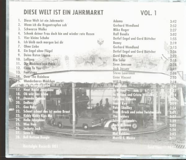 Diese Welt ist ein Jahrmarkt VOL 1 (CD)