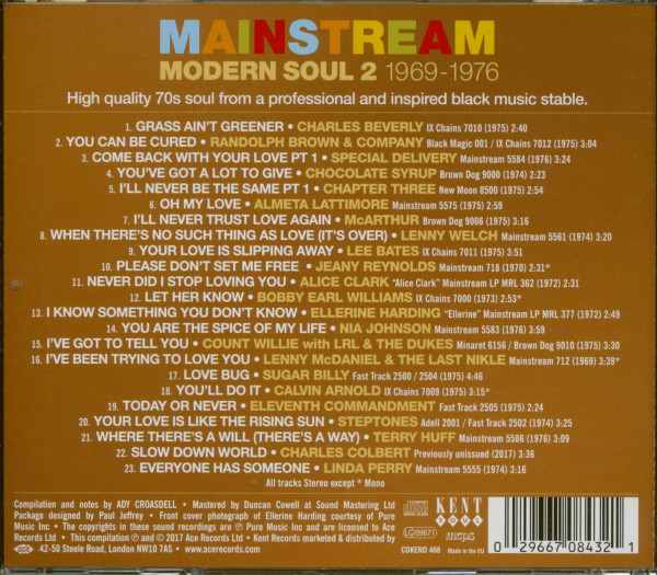 Mainstream Modern Soul 1969-1976 Vol.2 (CD)