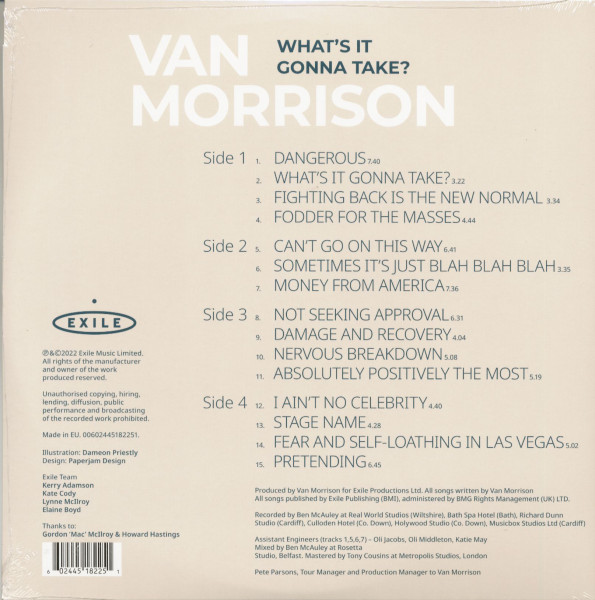 What's It Gonna Take? (2-LP)