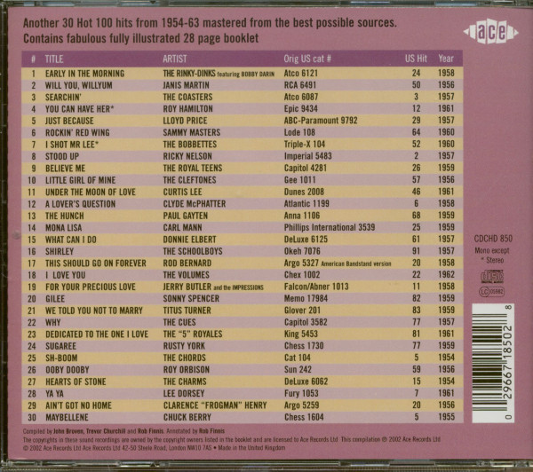 The Golden Age Of US Rock & Roll Vol.10 (CD)