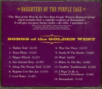Preview: Songs Of The Golden West (CD) Preview: Songs Of The Golden West (CD)