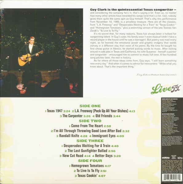 Live From Austin TX (2-LP, 180g Vinyl)