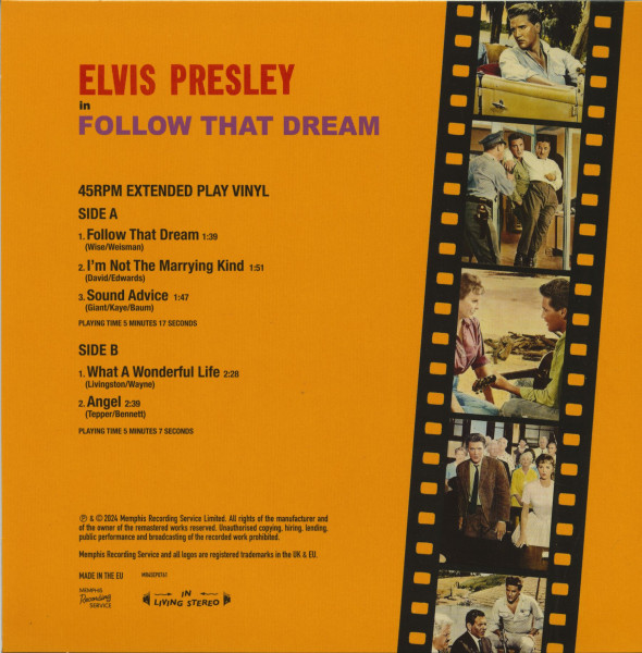 Follow That Dream (7inch, EP, Black Vinyl)