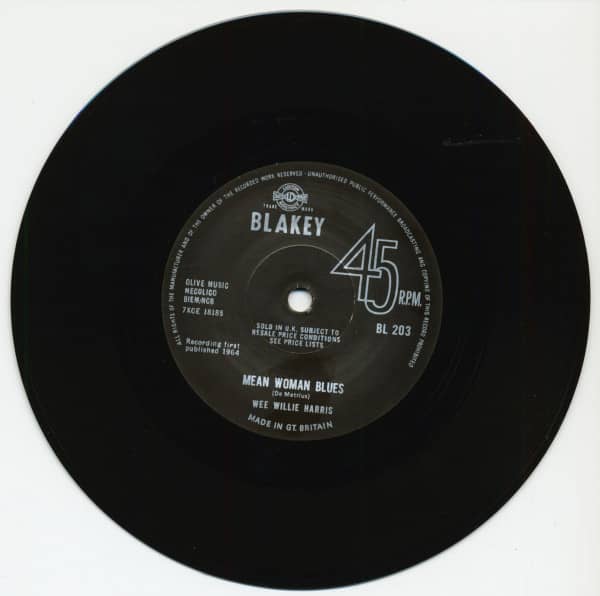 Mean Woman Blues - Let's Have A Party (7inch, 45rpm, PS, SC)