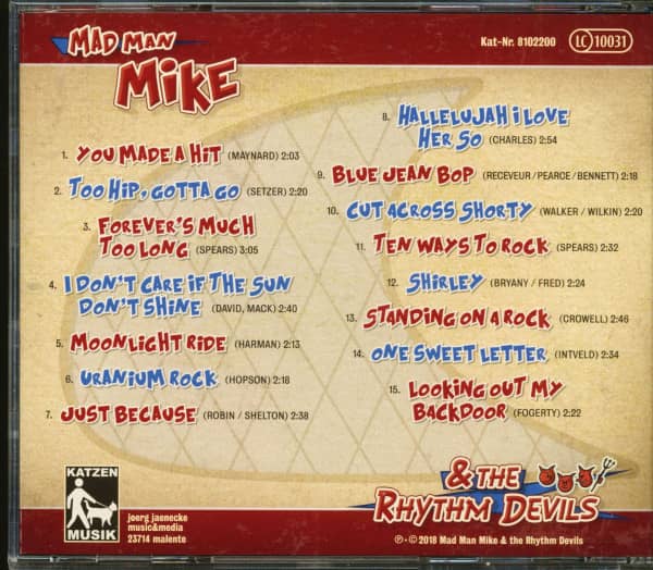 Mad Man Mike & The Rhythm Devils (CD)