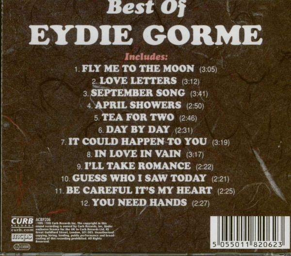 Best Of Eydie Gorme (CD)