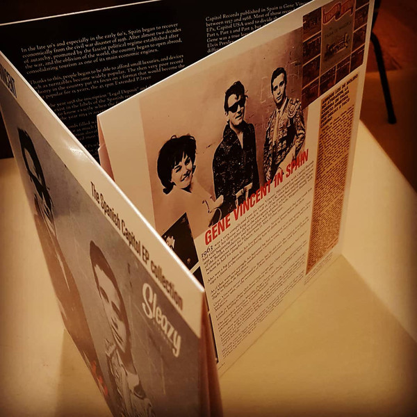 Gene Vincent In Spain (3-LP, Tri-Fold Cover, Ltd.)