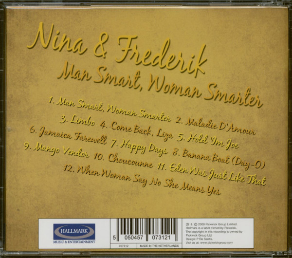 Man Smart Woman Smarter (CD)