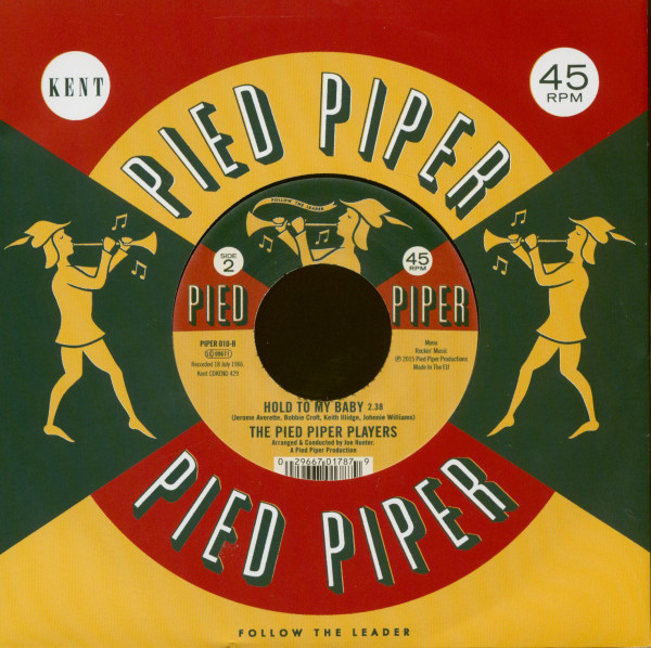 You Only Live Twice - Hold To My Baby (7inch, 45rpm)