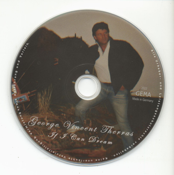 George V. Therras Sings Elvis Presley's If I Can Dream (7inch, 45rpm + CD)
