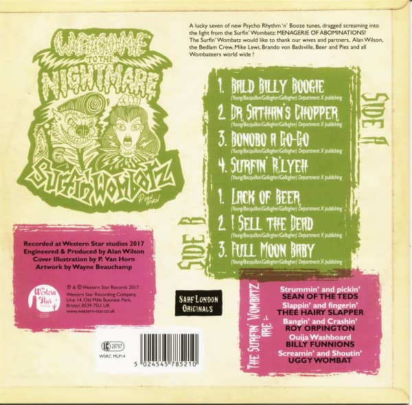 Menagerie Of Abominations (LP, 10inch)