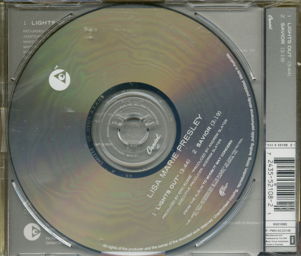Lights Out (Maxi CD)