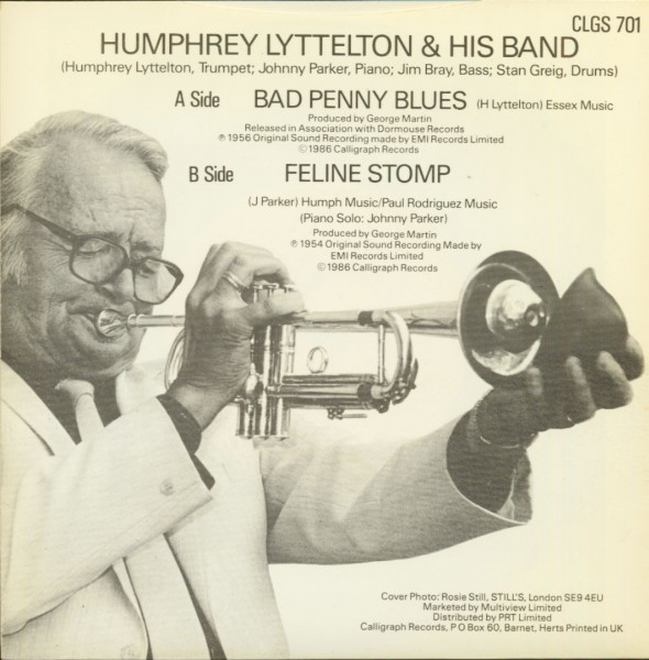 Bad Penny Blues - Feline Stomp (7inch Single, 45rpm, PS, SC)