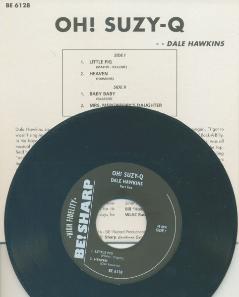 Oh! Suzy-Q -part II (7inch EP, 45rpm, Picture Sleeve, Ltd.(150)