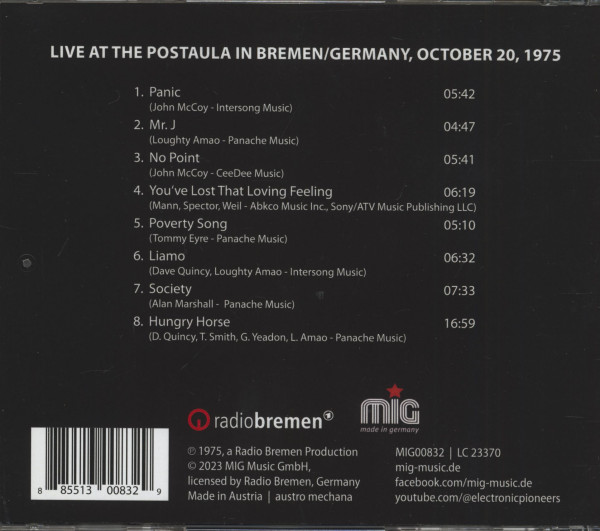 Hungry Horse - Live In Bremen 1975 (CD)