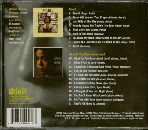 Amen! & What Do You Know About Love (CD)