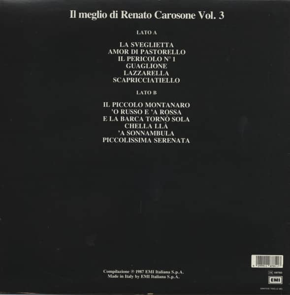 Il Meglio Di Renato Carosone Vol.3 (LP)