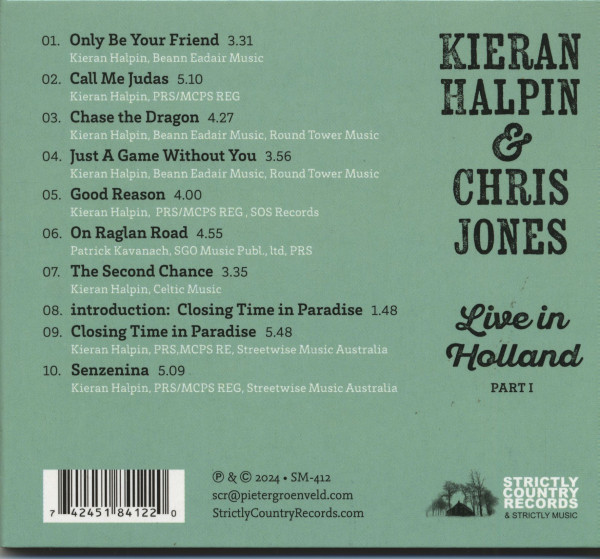 Live In Holland Part 1 (CD)