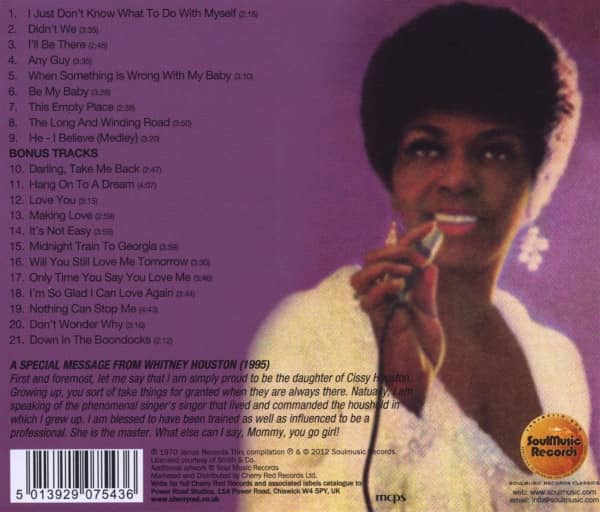 Presenting Cissy Houston
